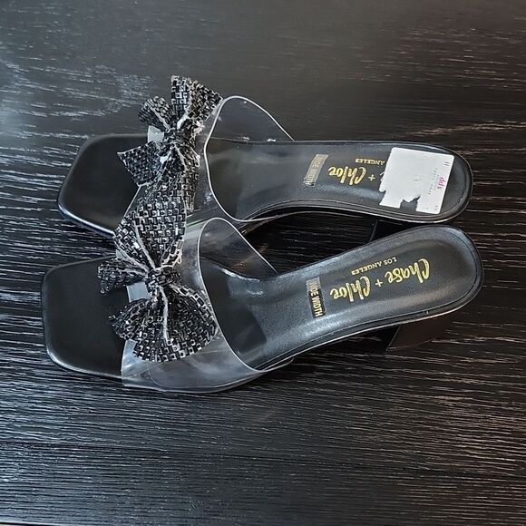 BRAND NEW CHASE+CHLOE BOWNOT SLIP-ON STYLE WOMEN'S SANDAL - Picture 6 of 15